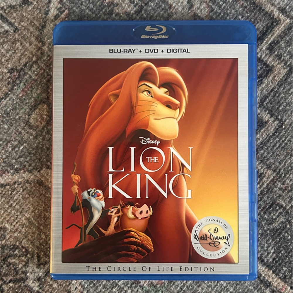 Disney The Lion King Blu-ray